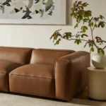 Auren 4-Piece Vegan Leather Modular Sofa - Image 2