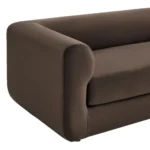 Leif 89" Performance Velvet Upholstered Sofa - Image 3
