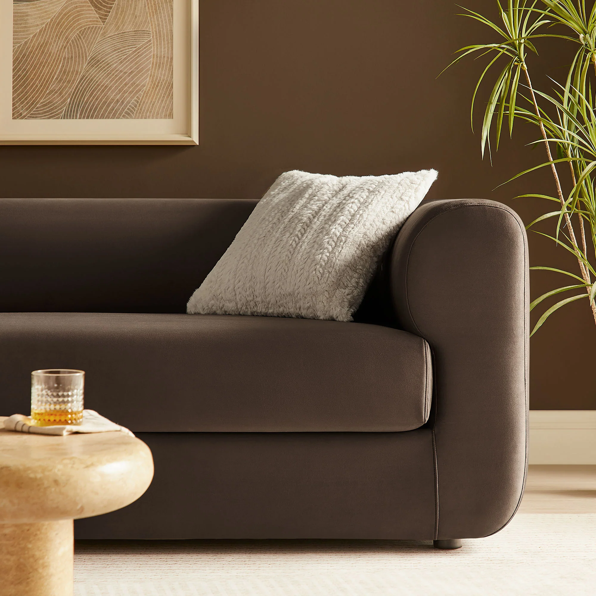 img6_EEI_7281_CHB_6 Leif 89" Performance Velvet Upholstered Sofa - Image 7