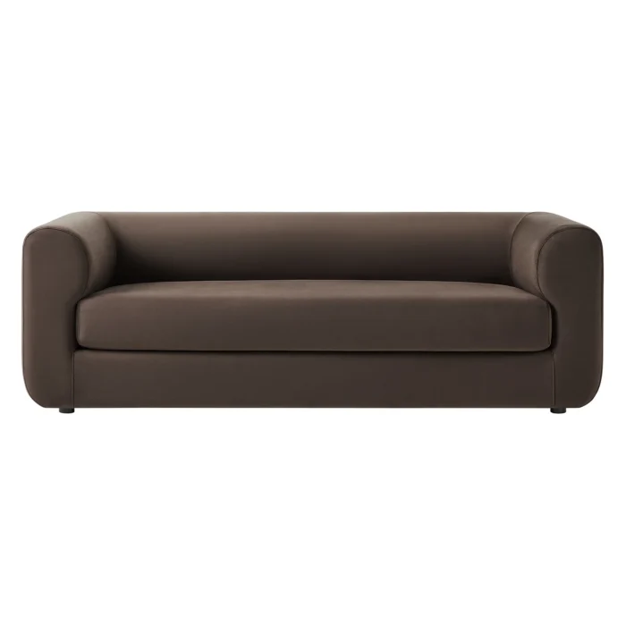 Leif 89" Performance Velvet Upholstered Sofa - Image 6