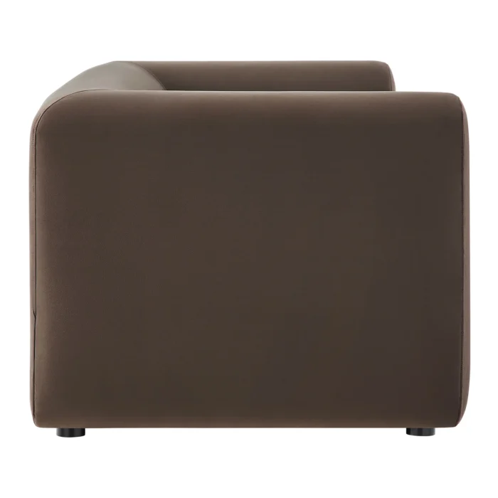 Leif 89" Performance Velvet Upholstered Sofa - Image 5